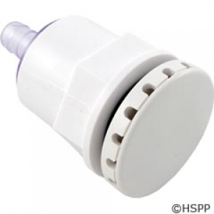 Jet Air Injector Complete with 3/8" Barb White