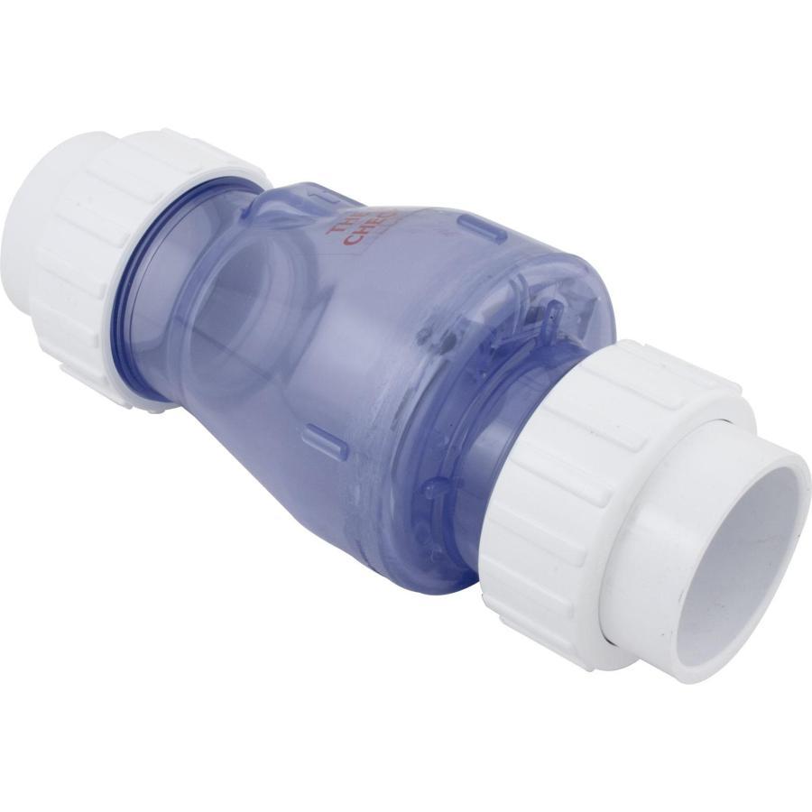 Check Valve, Magic Plastics Smart Check, 2"Union, 1/2 lb
