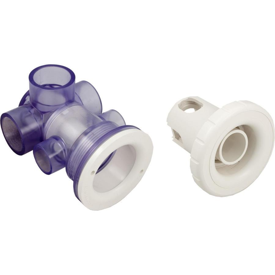 Jet Cmplt, BWG/HAI Butterfly, 3-1/4"hs, Eye, White, a1"s, w1-1/2"s