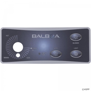 Overlay, Balboa Water Group Duplex, 3 Button/Knob
