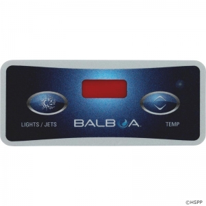 Overlay, Balboa Water Group Lite Digital, 2 Button