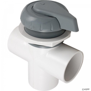 Diverter Valve, Hydro-Air/BWG Hydroflow, 2"s, 3 Port, Gray