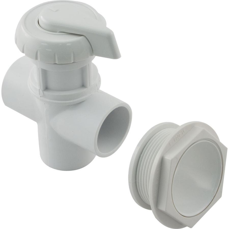 Diverter Valve, Hydro-Air/BWG Hydroflow, 1"s, 2 Port, Gray