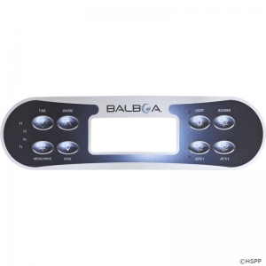 Overlay, Balboa Water Group ML700, 8 Button