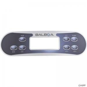 Overlay, Balboa Water Group VL700S, P1, P2, Bl, Lt, LCD