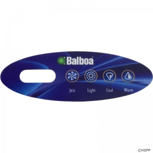 Overlay, Balboa Water Group Icon 10, Jet/Light, Mini Oval