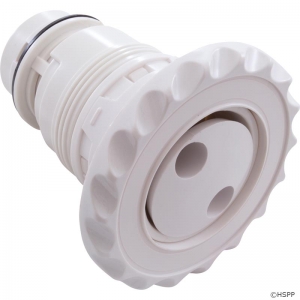 Jet Intrnl, WW Poly Jet, 3-3/8"fd, Pulsator, Dlx Scal, White