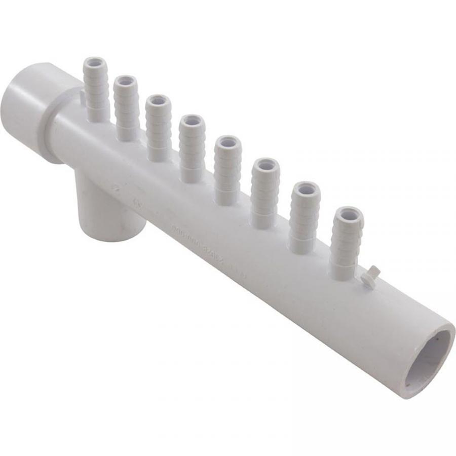 Manifold, CMP, 1"s x 1"spg x 1"spg x (8) 3/8"b