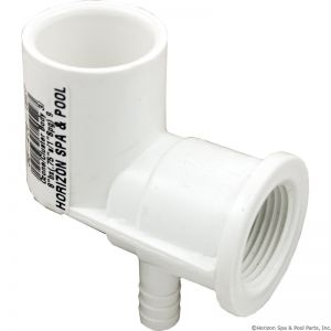 Jet Ozone/Cluster Body 3/8"bx(.75"s/1"Spg) 90 Ell