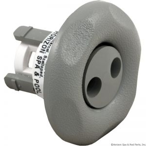 Adjustable Mini Jet Internal, Scalloped, Pulsator, Gray