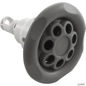 Jet Intrnl, WW Thd Power Storm, 5"fd, Massage, 5 Scal, Gry