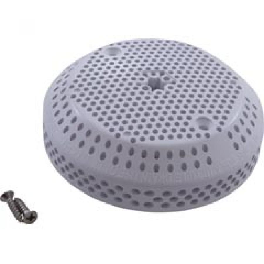 Suction Cover, BWG/GG, 3-3/4", 124 gpm, White, w/Screws