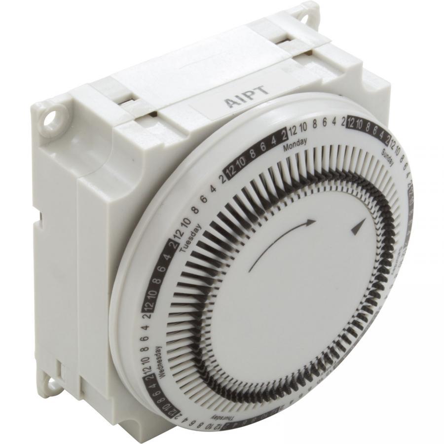 Timer, Grasslin Repl, SPDT, Panel Mount, 115v, 7day