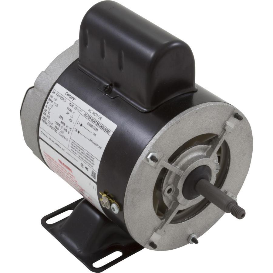 Motor, Century/WW, 1/8hp, 115v, 1-Spd, 48fr, Stubby, Circ