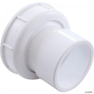 Pump Union, WW Jacuzzi J, 1-1/2"s x 2"spg, w/O-Ring/Lockring