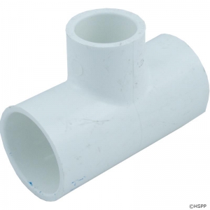 Tee, 1-1/2" Slip x 1-1/2" Slip x 1" Slip