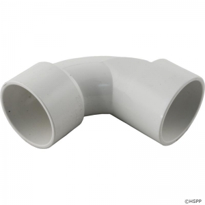 90 Elbow, Sweep, 2-1/2" Slip x 2-1/2" Slip, PVC