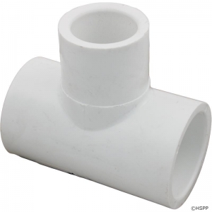 Tee, 1" Slip x 1" Slip x 1" Spigot