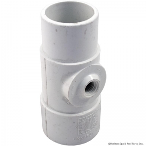 Tee Adapter, 1-1/2"s x 1-1/2"spg x 3/8"fpt