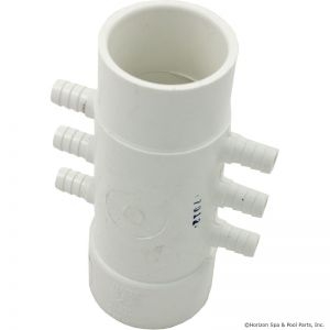 Manifold 1.5" W/(6) 3/8"Barbs