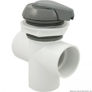 Diverter 2" Notched Top Access Div Valve, Gray