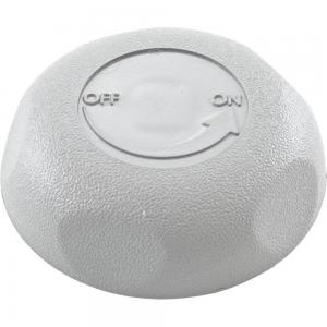 Knob, Waterway Single Port On/Off Valve, 2-1/2"fd, Gray