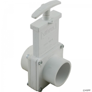 Gate Valve, 3 pc, Valterra, 2" Spigot x 2" Spigot, 45psi
