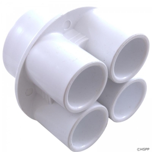 Manifold, 3/4" Slip, 4 Port, Transition, 1-1/2" Slip