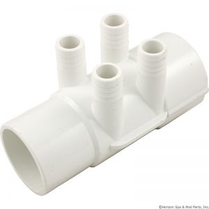 Manifold 2"s x 2"spg x (4) 3/4"barbs