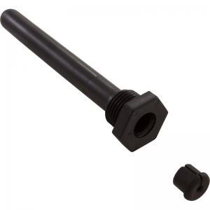 Thermowell, 1/2"mpt, 5/16" x 4-1/2", PVC