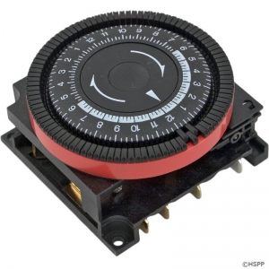 Timer, Diehl, SPST, Panel Mount, 115v, 24hr