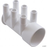Manifold, 3/4"b, 6 Port, 2"s x Dead End