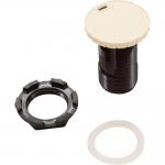 Air Control,, BWG/HAI Slimline, 1-3/4"hs, 2-1/2"fd, Nchd, Bone, 1"