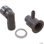 Jet Body, WW Ozone Cluster, 1"hs, a3/8"b w3/4"b, w/Grommet Gskt