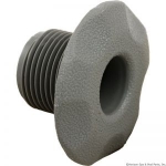 Jet, Ozone Cluster, Large Face 5-Point Scallop, Gray