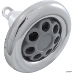 Jet Intl, WW Power Storm, 5"fd, Massage, Smth, SS/Gry, Thd