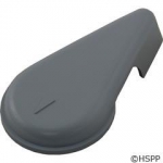 Handle, BWG HydroAir Hydroflow 3-Way Valve, 2", Gray