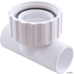 Union Tee, 1-1/2" Female Buttress Thread x 1" Slip x 1" Slip