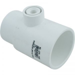 Tee, 2"Spg x 2"S x 3/8"Fpt