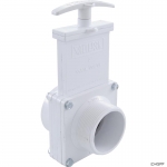 Gate Valve, 3 pc, SS Paddle, Valterra, 2"fpt x 2"mpt, 30psi