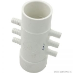 Manifold 1.5" W/(6) 3/8"Barbs