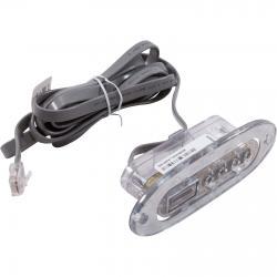 Topside Only, BWG VL240, 4 Button, Clear