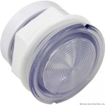Light Wall Fitting,w/reflector 2 5/8"Hole Size,3 1/4"Face