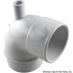 Vacuum Break Fitting, Suction, 2-1/2"spg x 2"s x 3/4"sb, 90 Ell