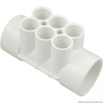 Manifold 2"S x 2"S, (6)3/4" Ports