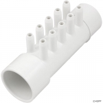 Manifold 1.5"sxSpg W/(10) 3/8" Smooth Barb
