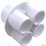 Manifold, 3/4" Slip, 4 Port, Transition, 1-1/2" Slip