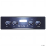 Overlay, Hydro-Quip Eco 401, Pump 1 Light, Up, Down, LCD