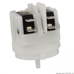 Air Switch-Alt, DPDT, Center Spout