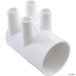 Manifold, 3/4"b, 4 port, Dead End, 2"s